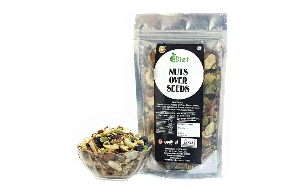 D4Diet Nuts Over Seeds    Shrink Pack  200 grams